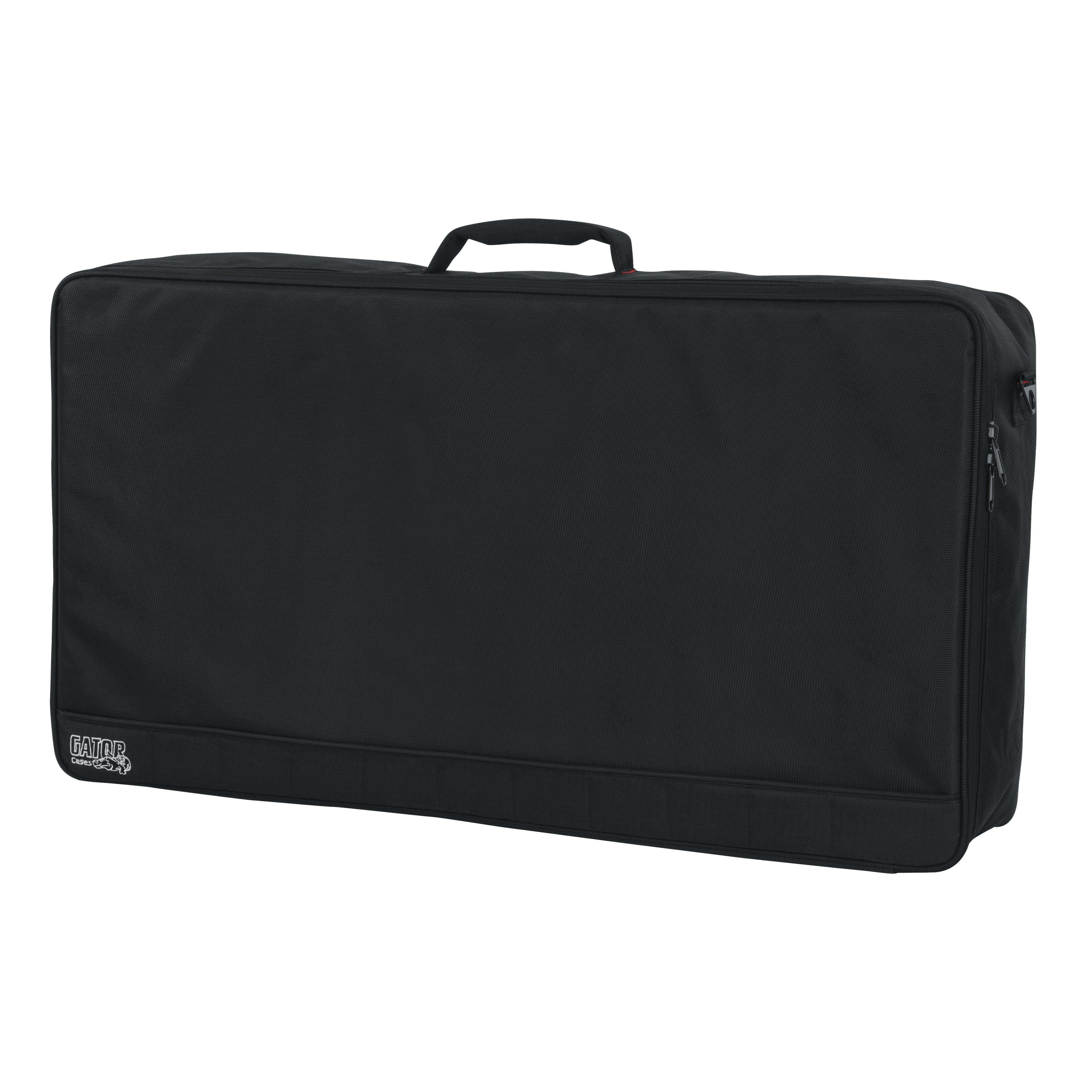 Orange Aluminum Pedal Board; XL w/ Carry Bag