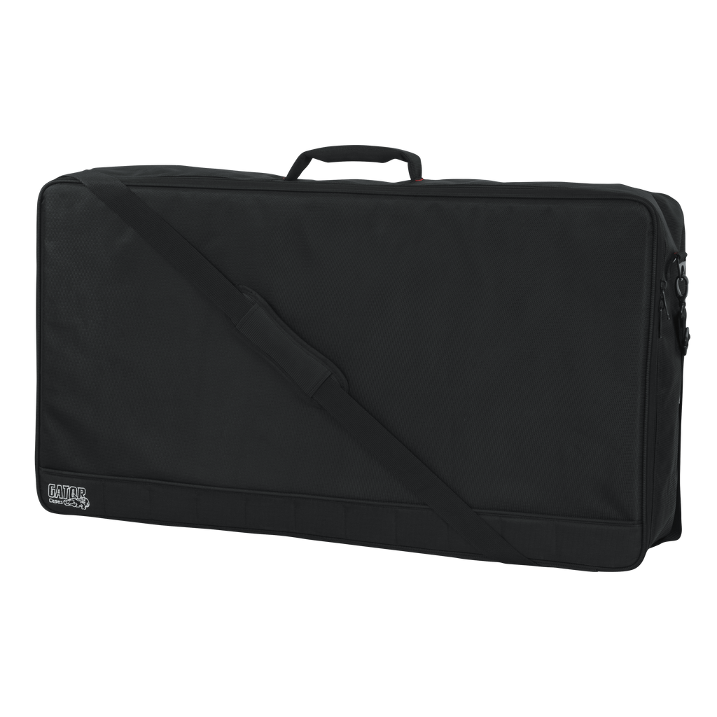 Orange Aluminum Pedal Board; XL w/ Carry Bag