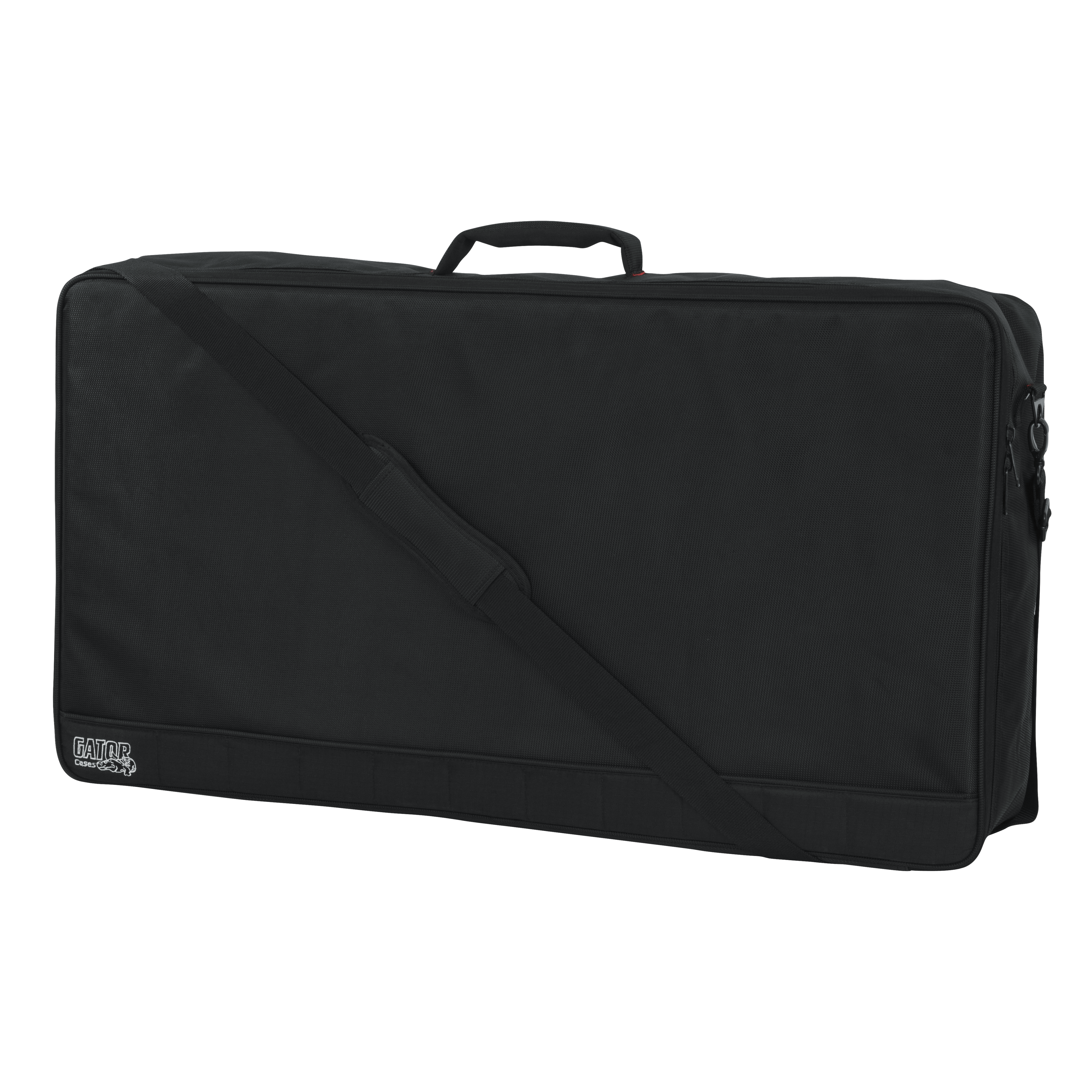 Orange Aluminum Pedal Board; XL w/ Carry Bag