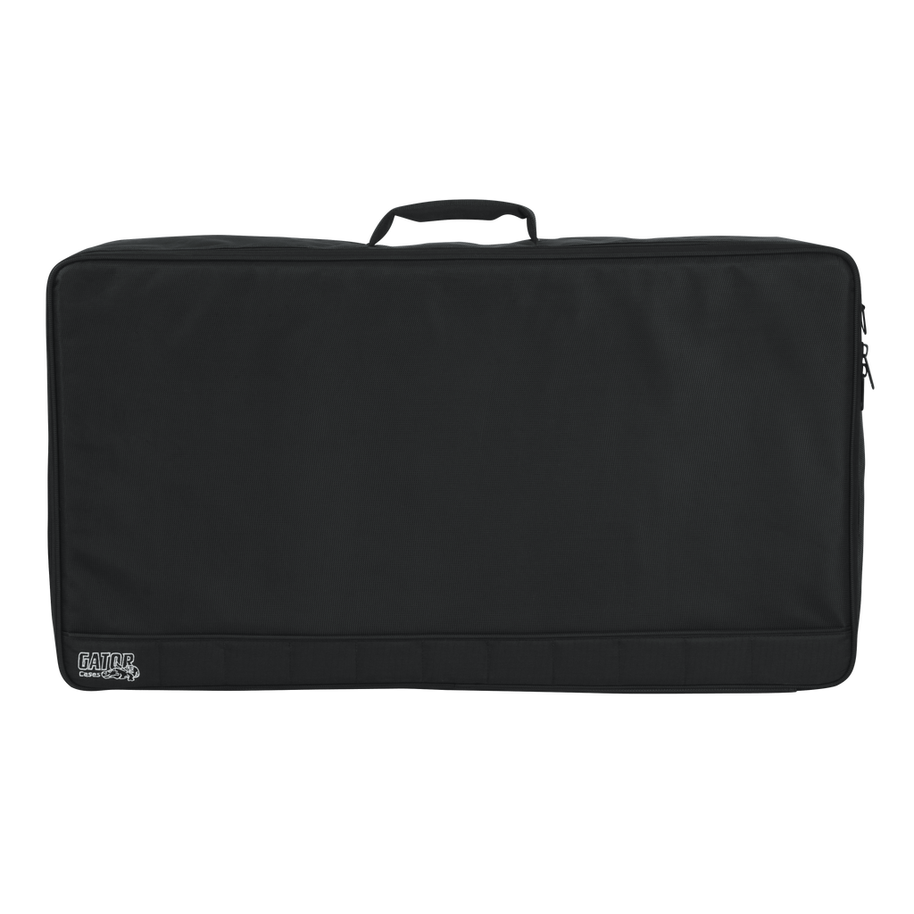 Orange Aluminum Pedal Board; XL w/ Carry Bag
