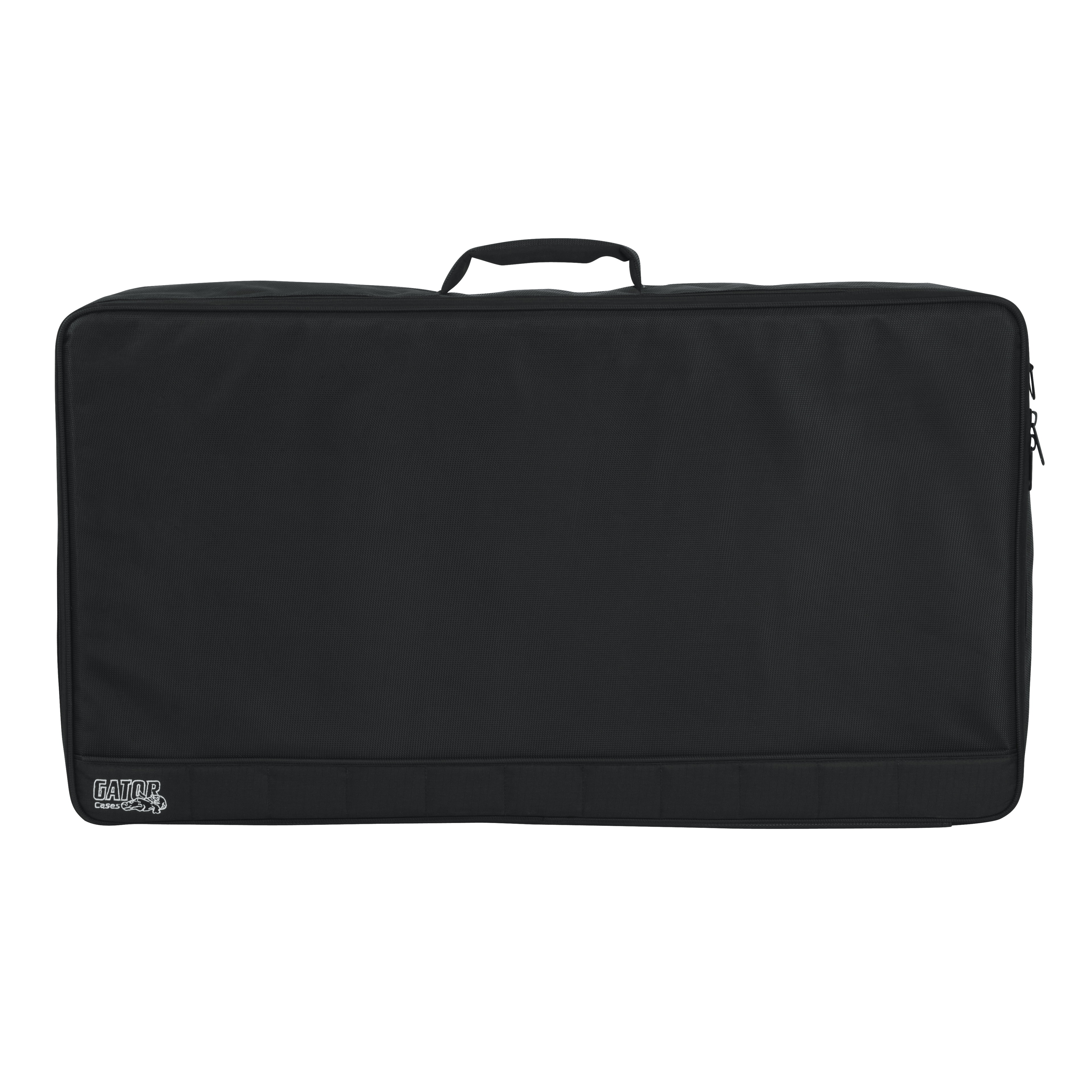 Orange Aluminum Pedal Board; XL w/ Carry Bag