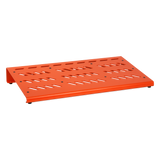 Orange Aluminum Pedal Board; XL w/ Carry Bag