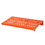 Orange Aluminum Pedal Board; XL w/ Carry Bag