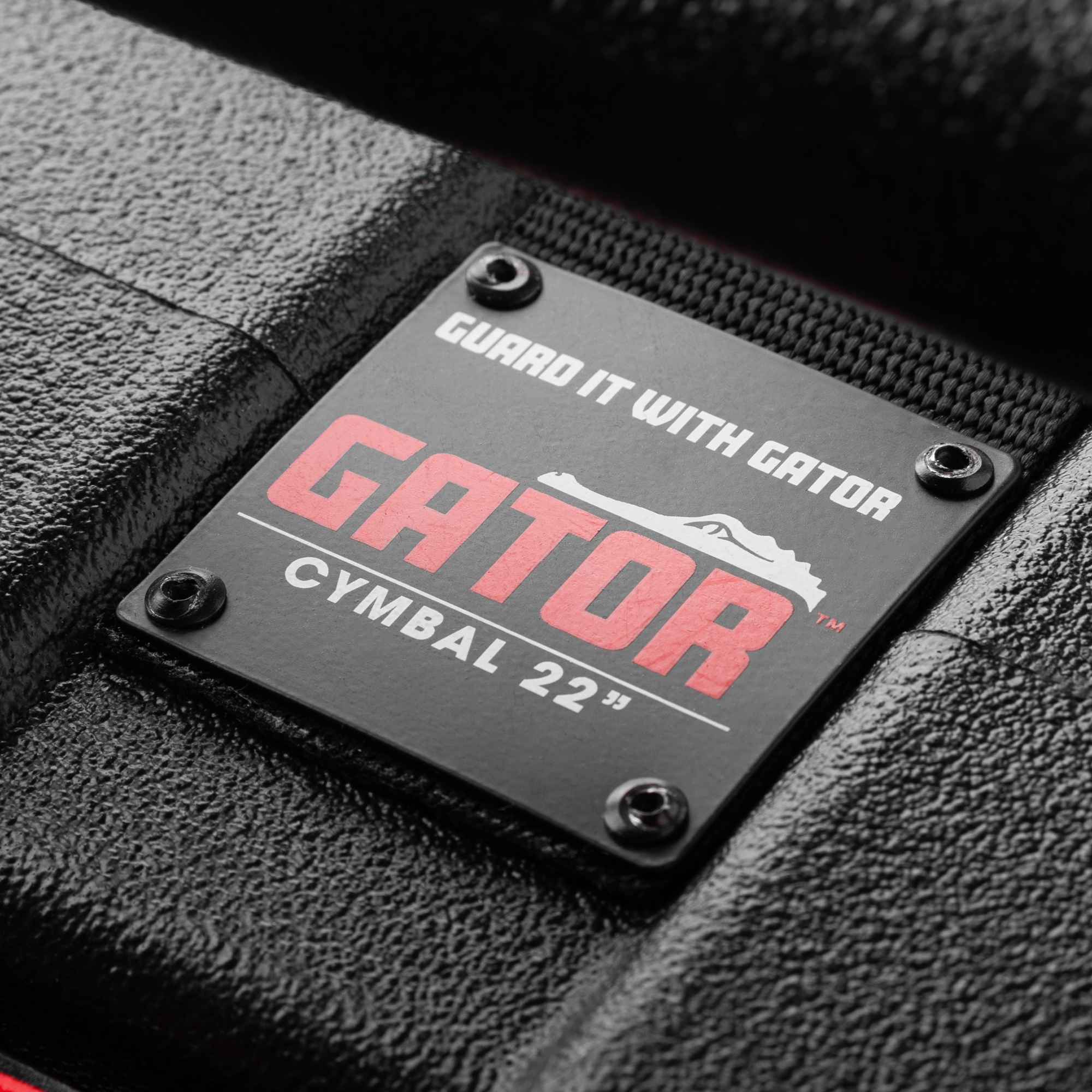 Gator 22” Hard Shell Cymbal Case with Wheels