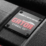 Gator 22” Hard Shell Cymbal Case with Wheels