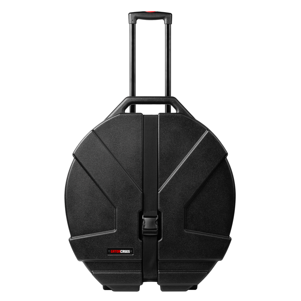 Gator 24” Hard Shell Cymbal Case with Wheels