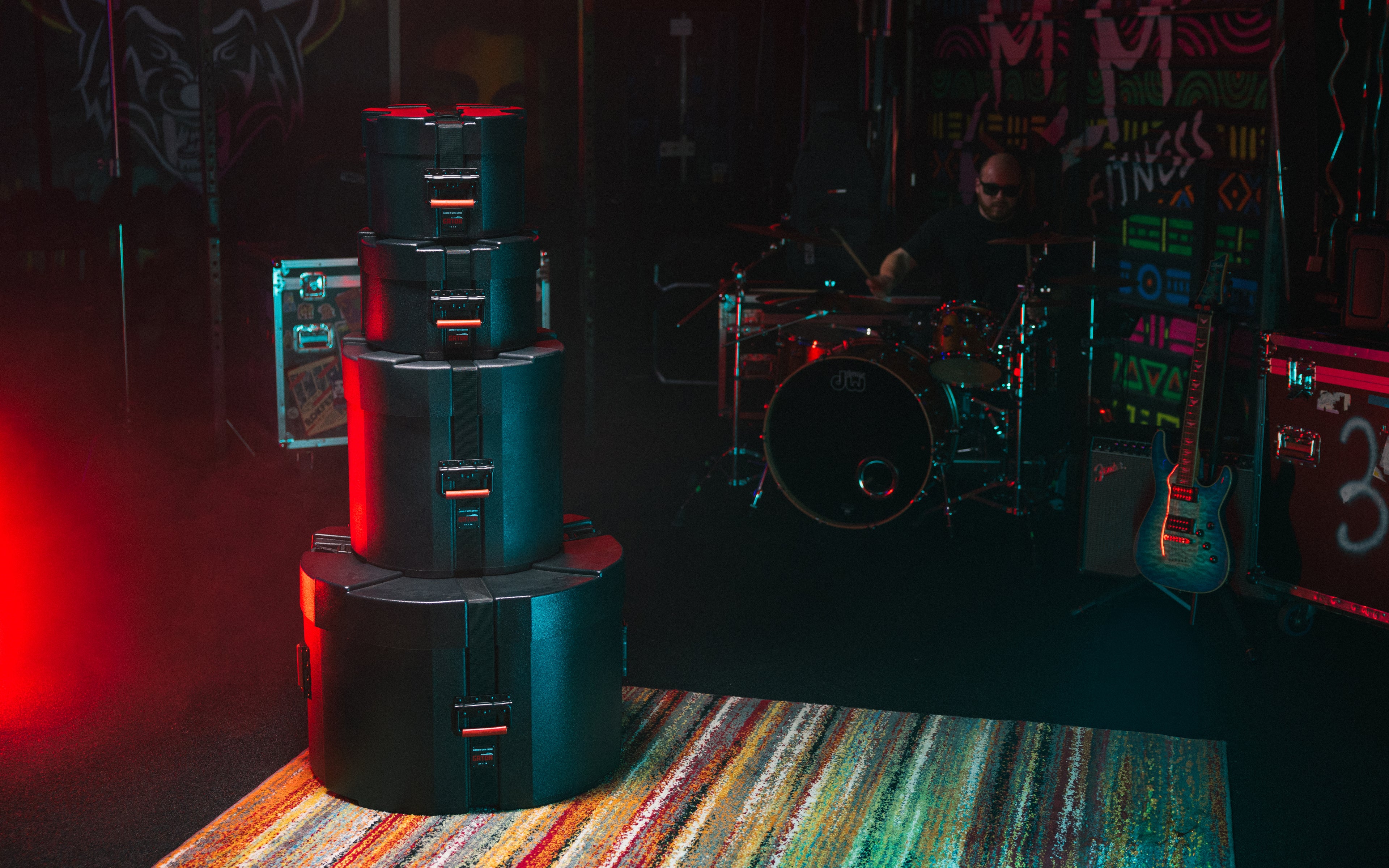 Gator Grooves Drum Case Rock Pack