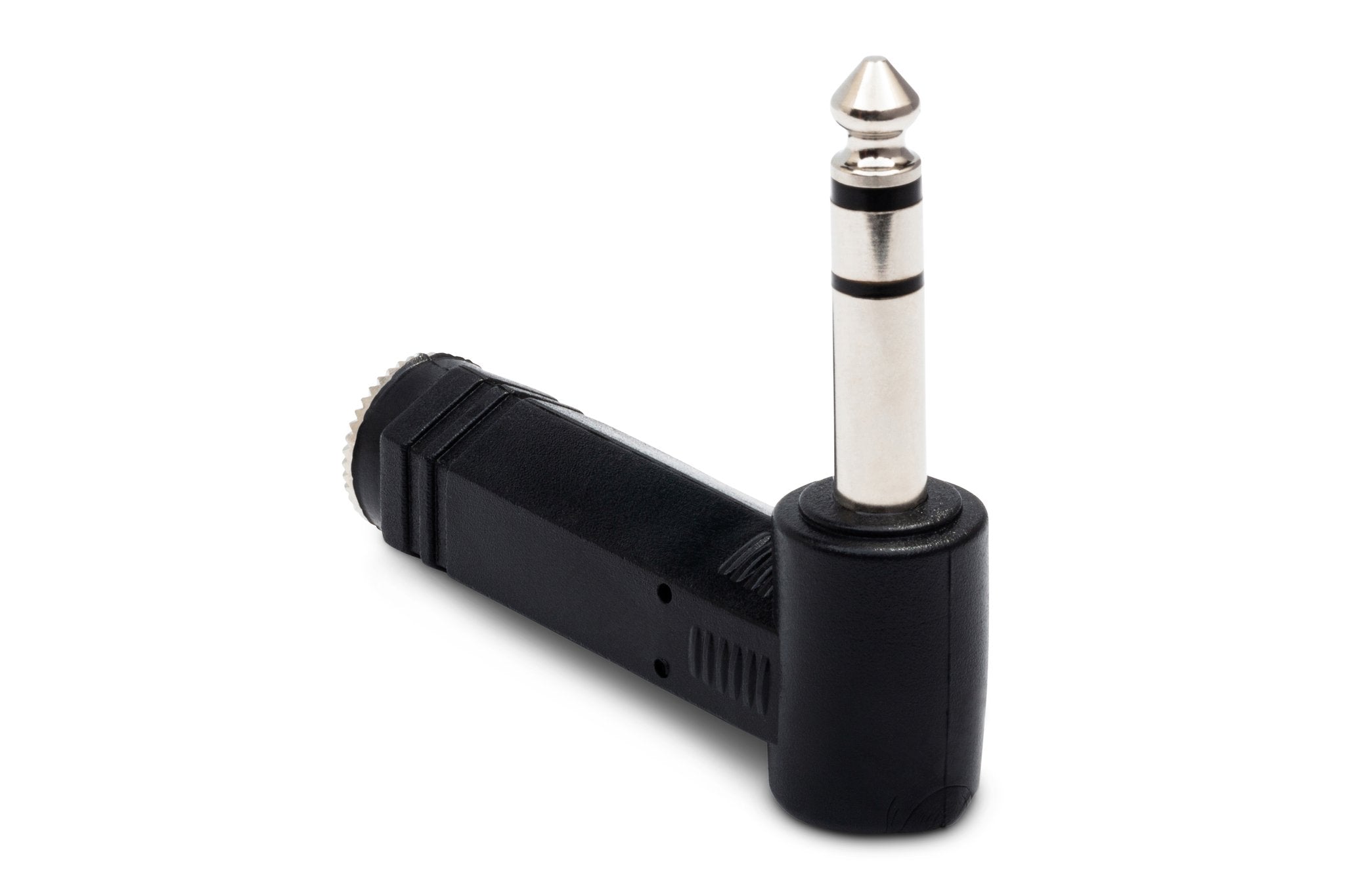 Right-angle Adapter, 1/4 in TRS to Same - Full