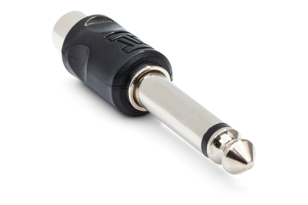 Adapters, RCA to 1/4 in TS, 2 pc - Full