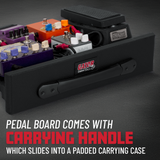Pedal Board w/ Carry Bag & Power Supply
