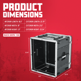 12U Audio Rack; Standard