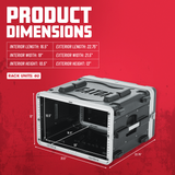 6U Audio Rack; Standard