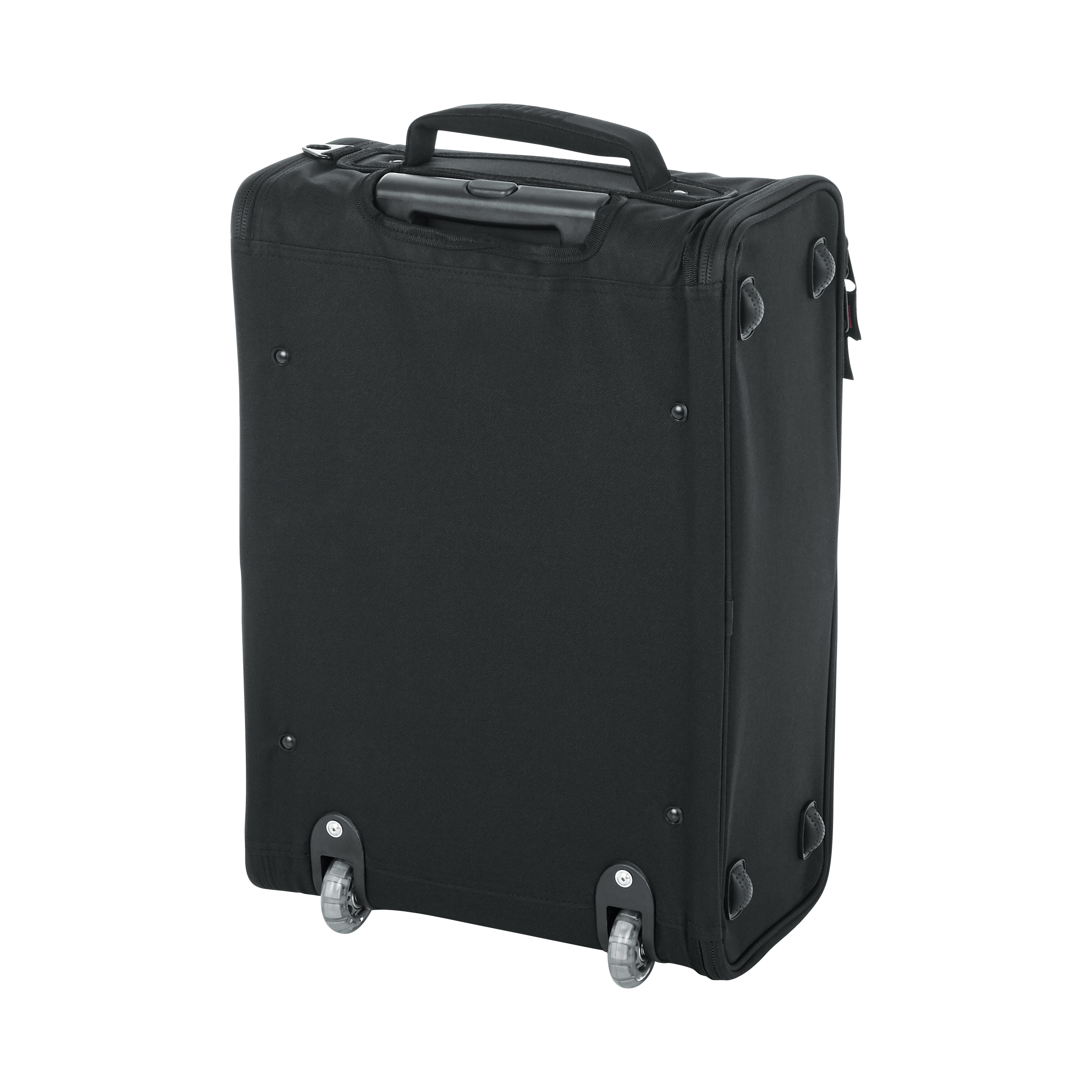 2U Lightweight rack bag w/ tow handle and wheels