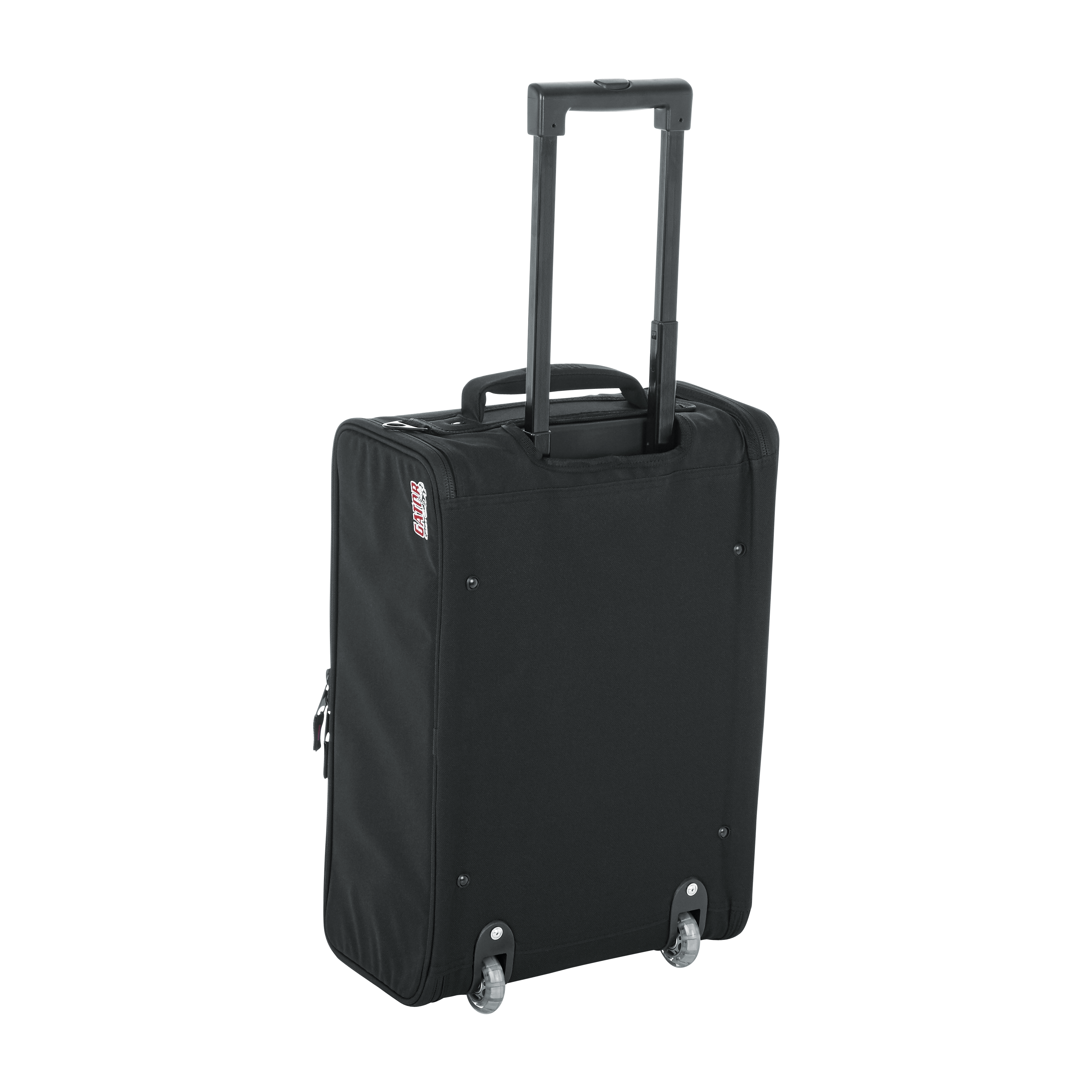 2U Lightweight rack bag w/ tow handle and wheels