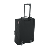 2U Lightweight rack bag w/ tow handle and wheels