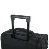 2U Lightweight rack bag w/ tow handle and wheels