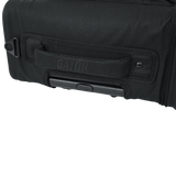 2U Lightweight rack bag w/ tow handle and wheels