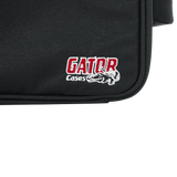2U Lightweight rack bag w/ tow handle and wheels