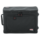 3U Lightweight rack bag w/ tow handle and wheels