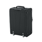 3U Lightweight rack bag w/ tow handle and wheels