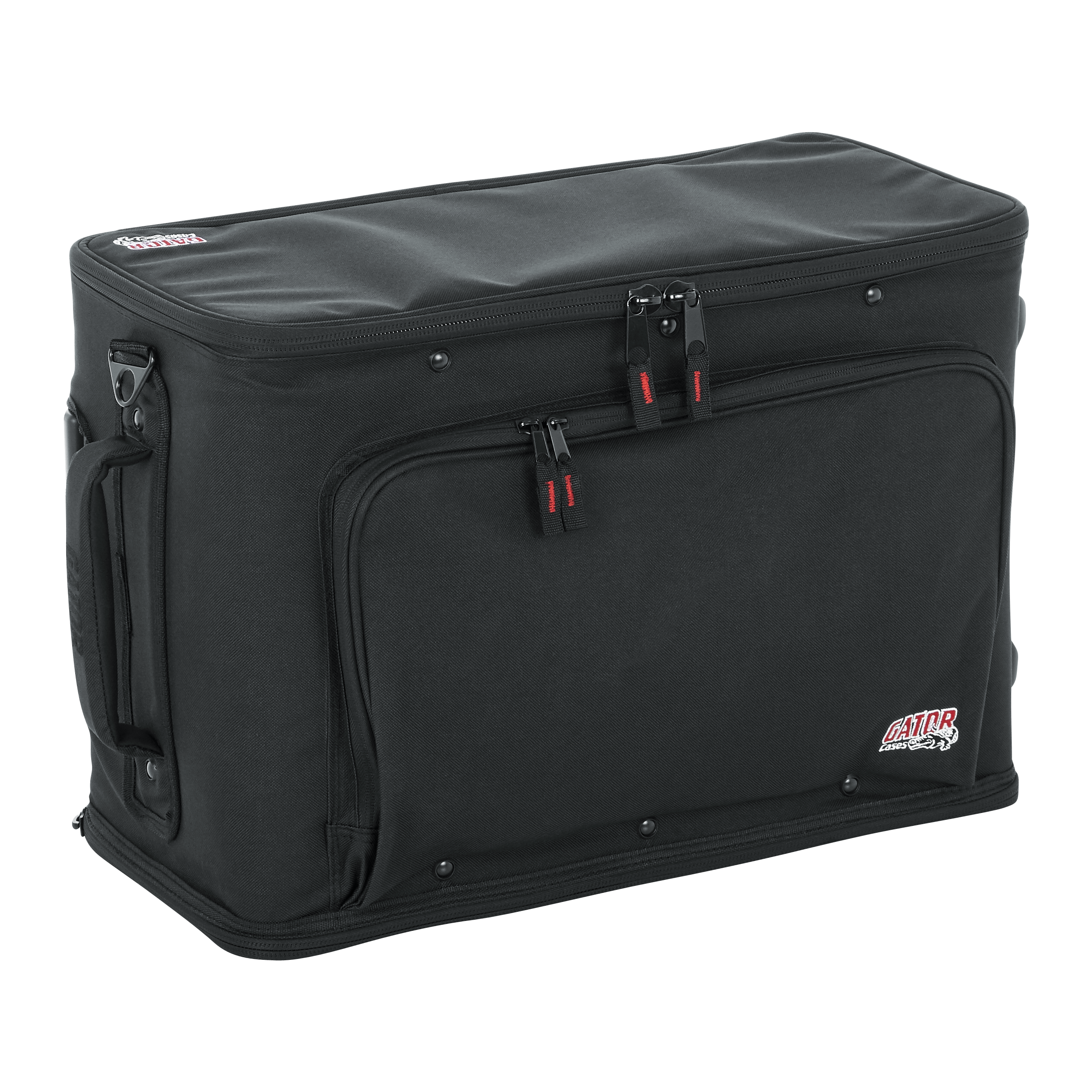 3U Lightweight rack bag w/ tow handle and wheels