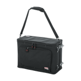 3U Lightweight rack bag w/ tow handle and wheels