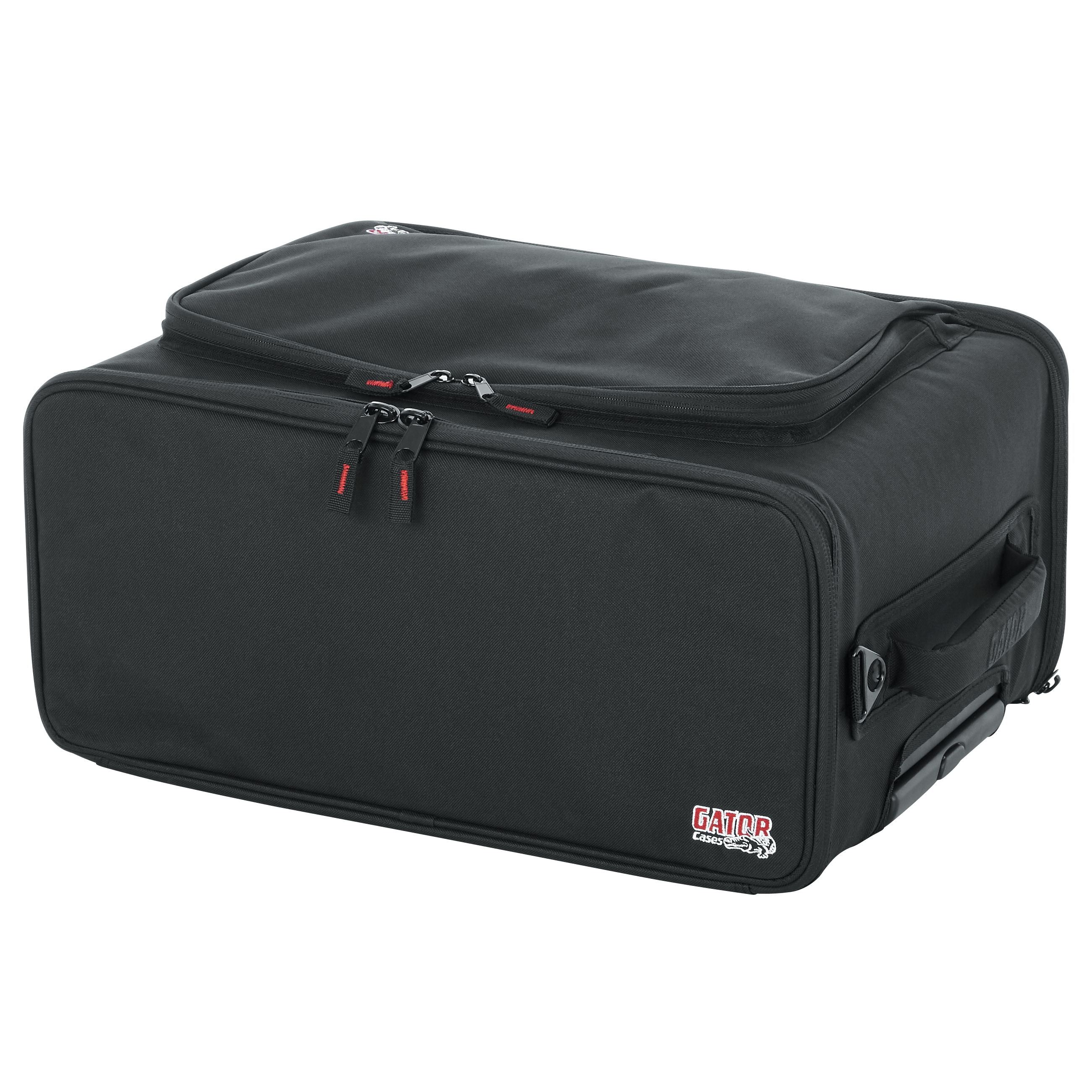 3U Lightweight rack bag w/ tow handle and wheels