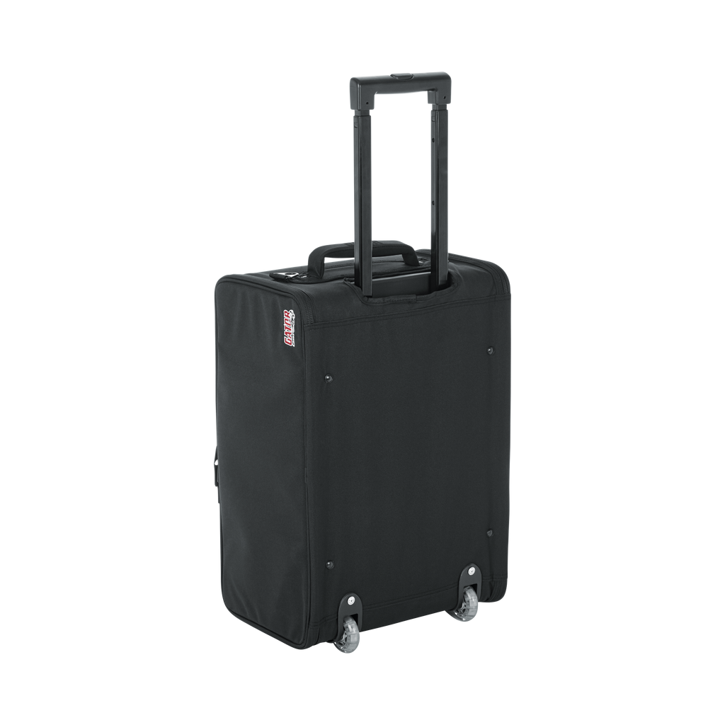3U Lightweight rack bag w/ tow handle and wheels