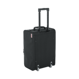 3U Lightweight rack bag w/ tow handle and wheels