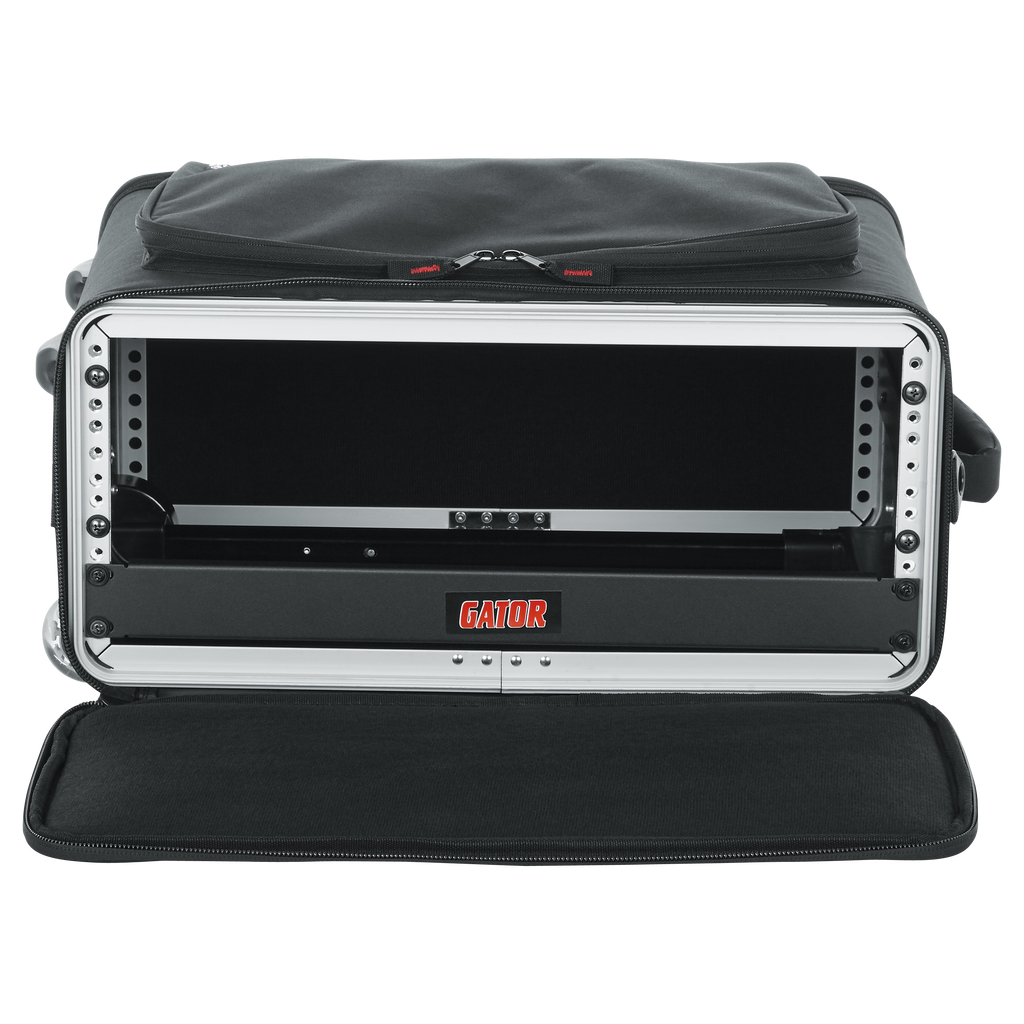 3U Lightweight rack bag w/ tow handle and wheels