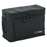 3U Lightweight rack bag w/ tow handle and wheels