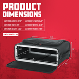 3U Lightweight rack bag