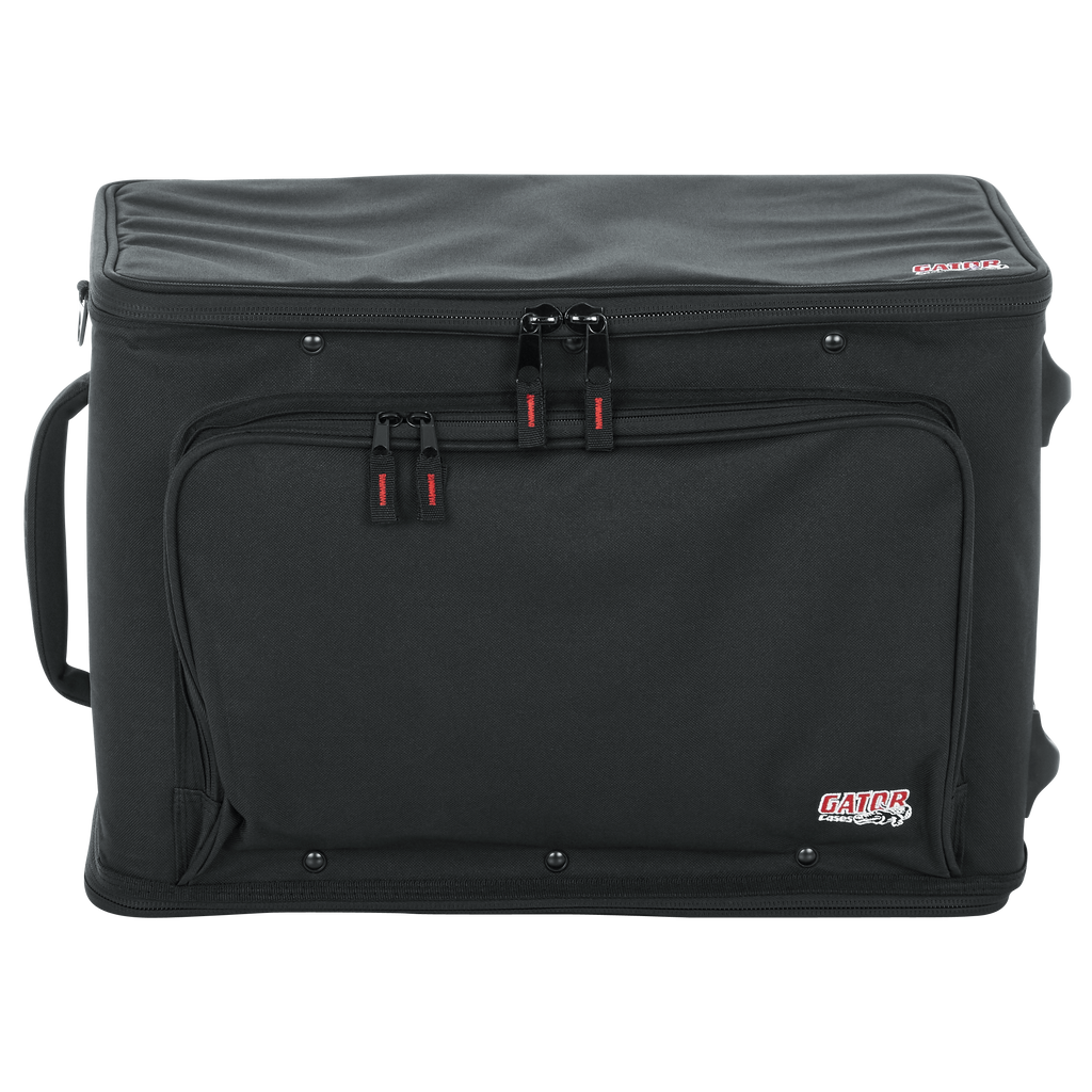 4U Lightweight rack bag w/ tow handle and wheels
