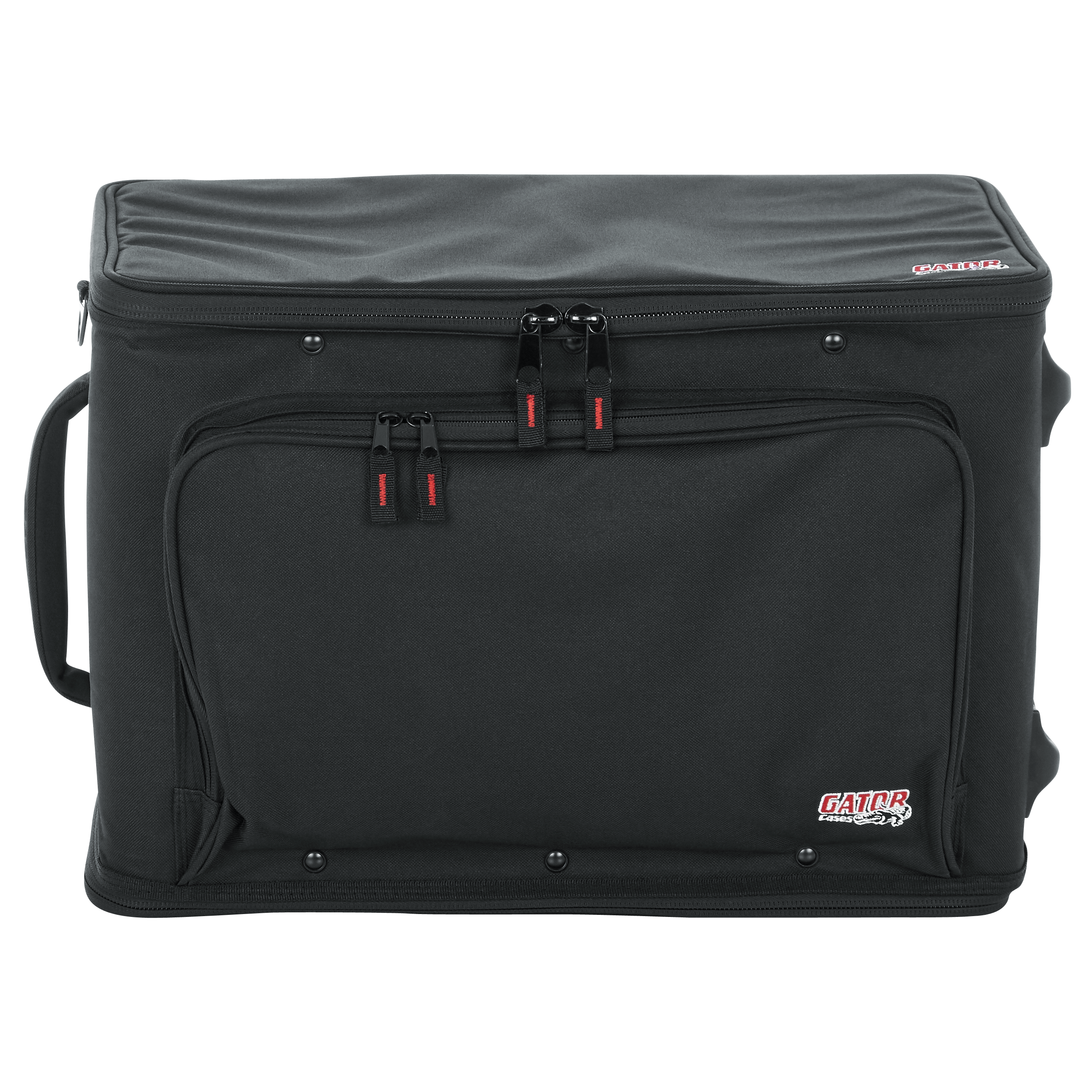 4U Lightweight rack bag w/ tow handle and wheels