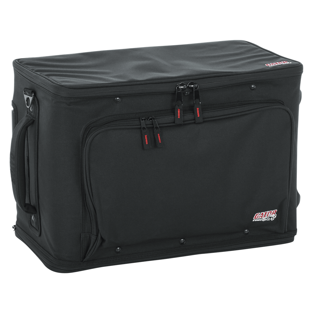 4U Lightweight rack bag w/ tow handle and wheels
