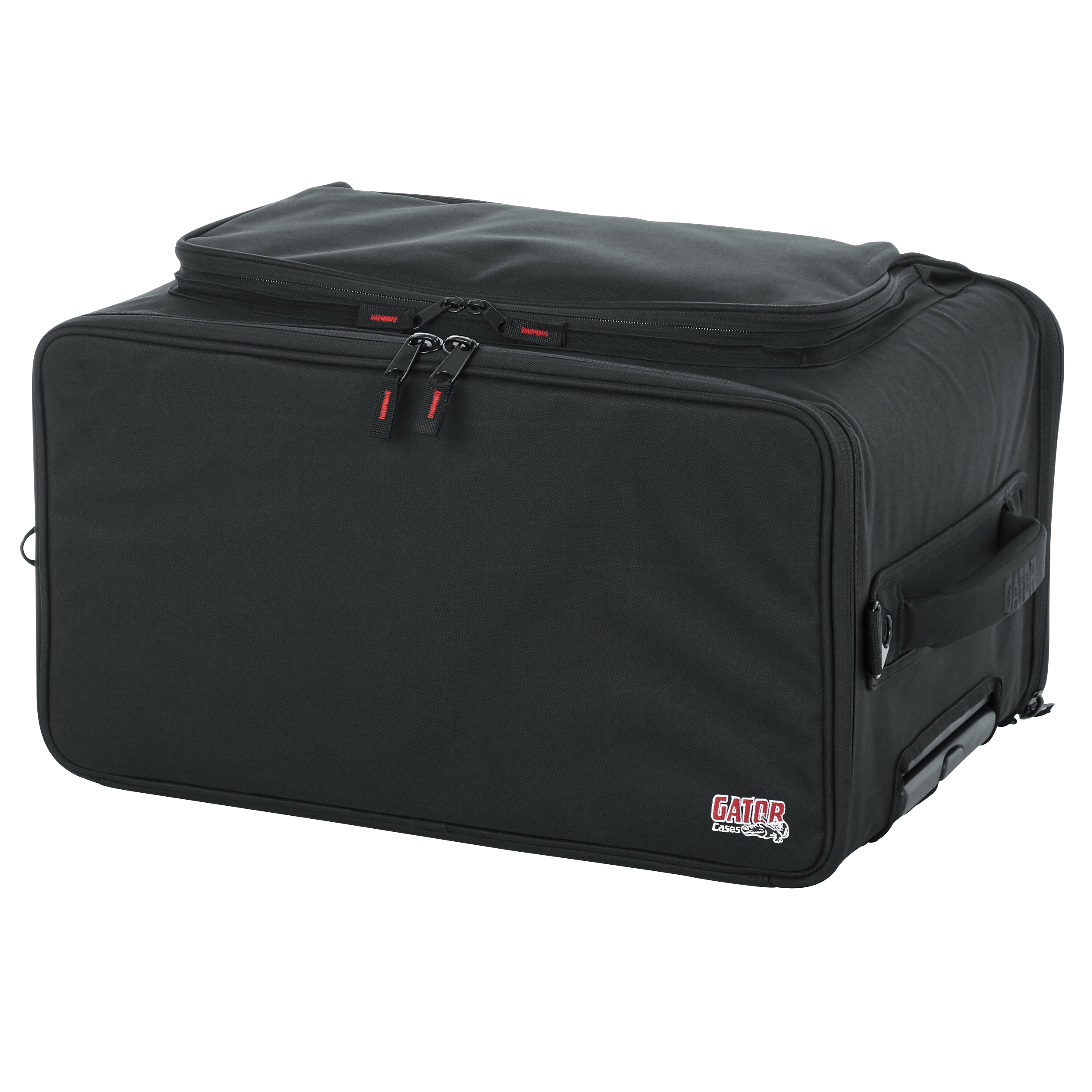 4U Lightweight rack bag w/ tow handle and wheels