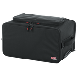 4U Lightweight rack bag w/ tow handle and wheels