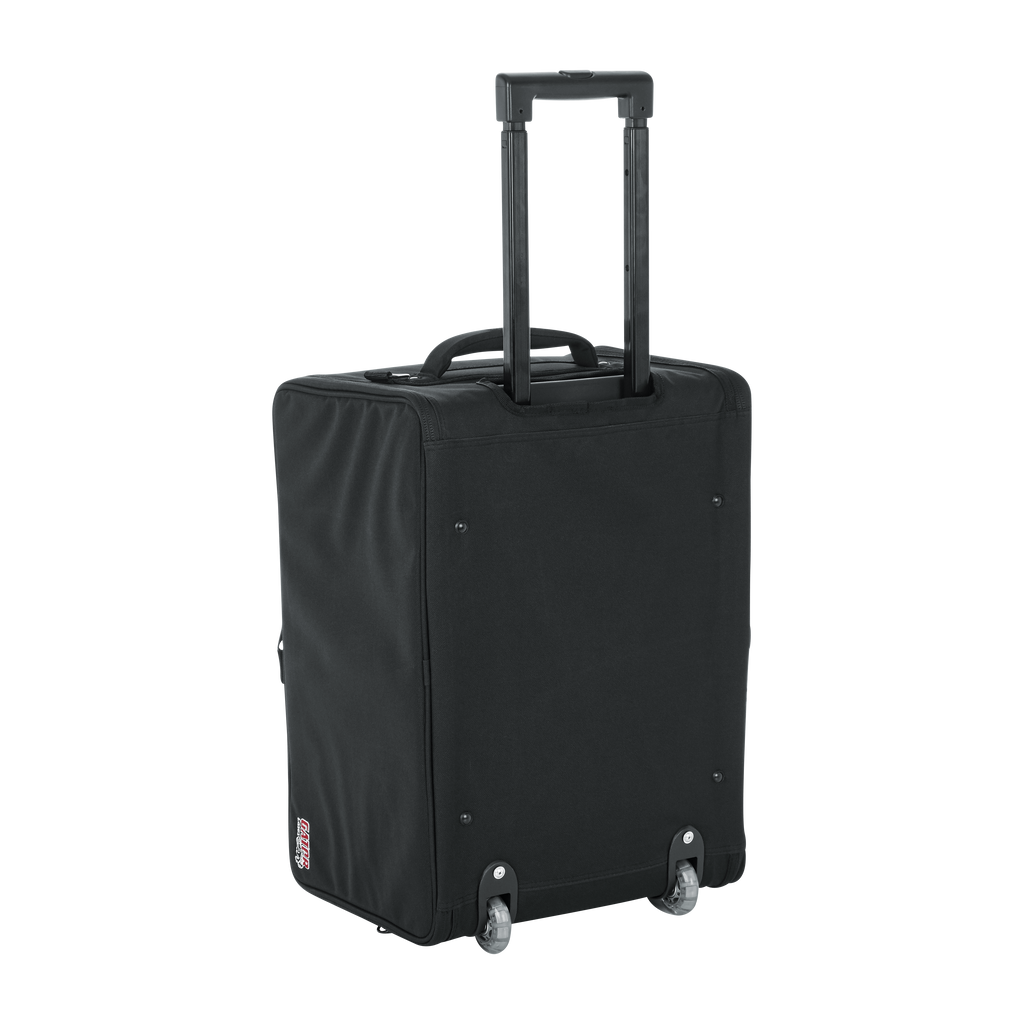 4U Lightweight rack bag w/ tow handle and wheels