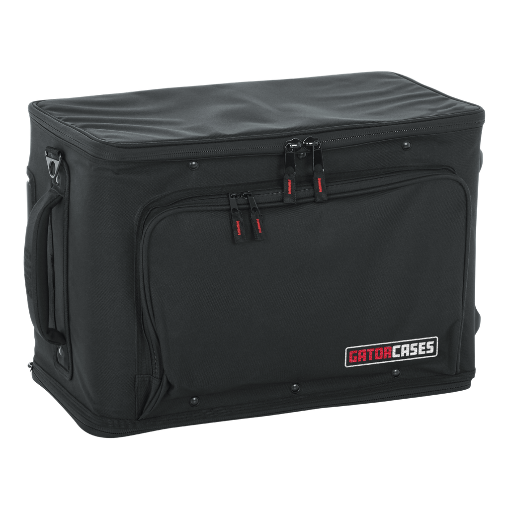 4U Lightweight rack bag w/ tow handle and wheels