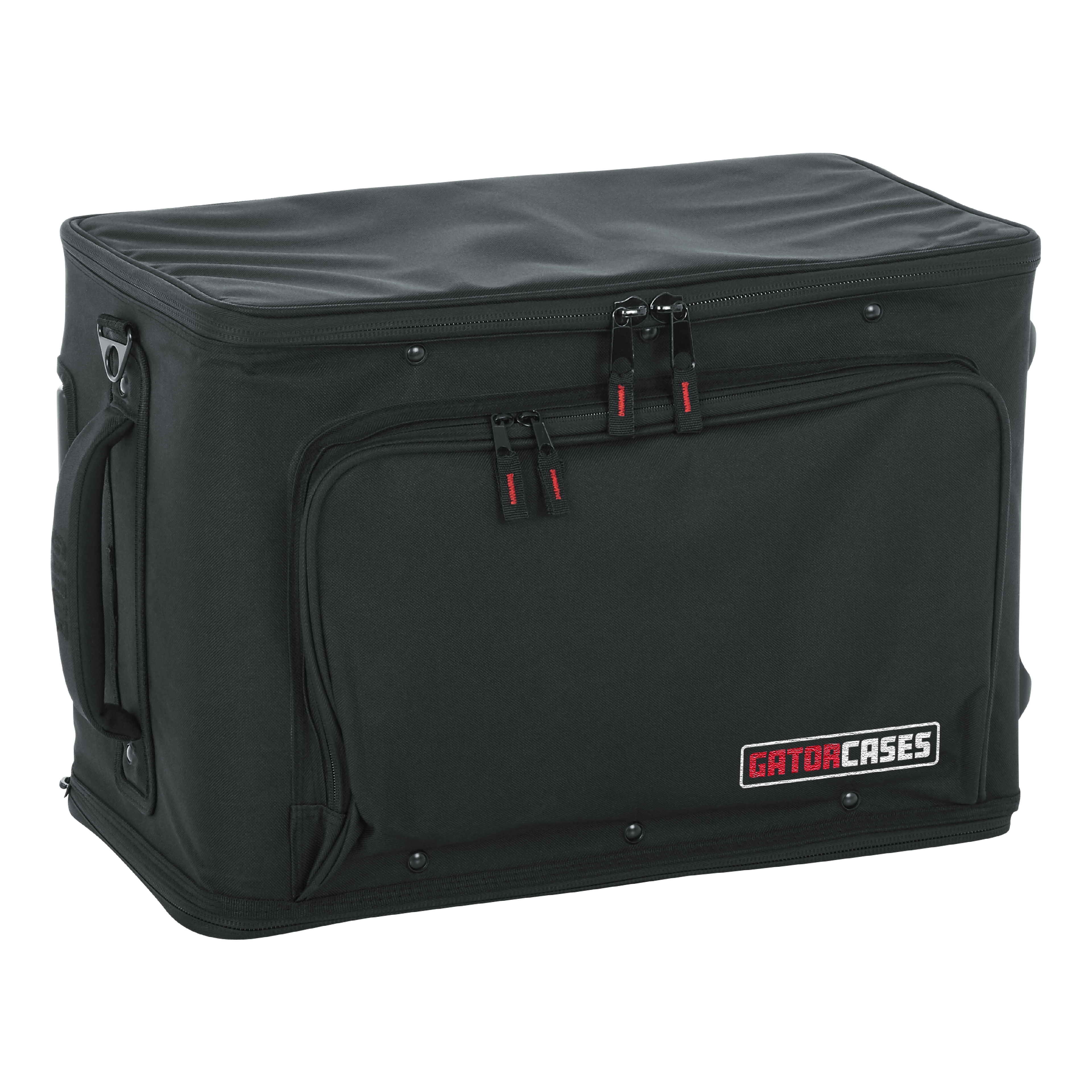 4U Lightweight rack bag w/ tow handle and wheels