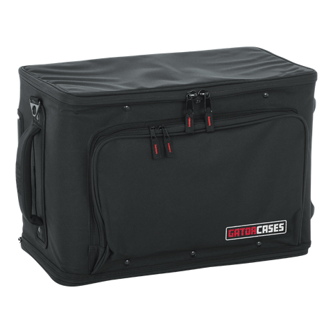 4U Lightweight rack bag w/ tow handle and wheels