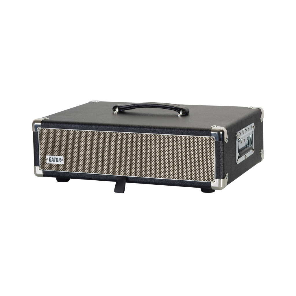 Vintage Amp Vibe Rack Case – 2U Black