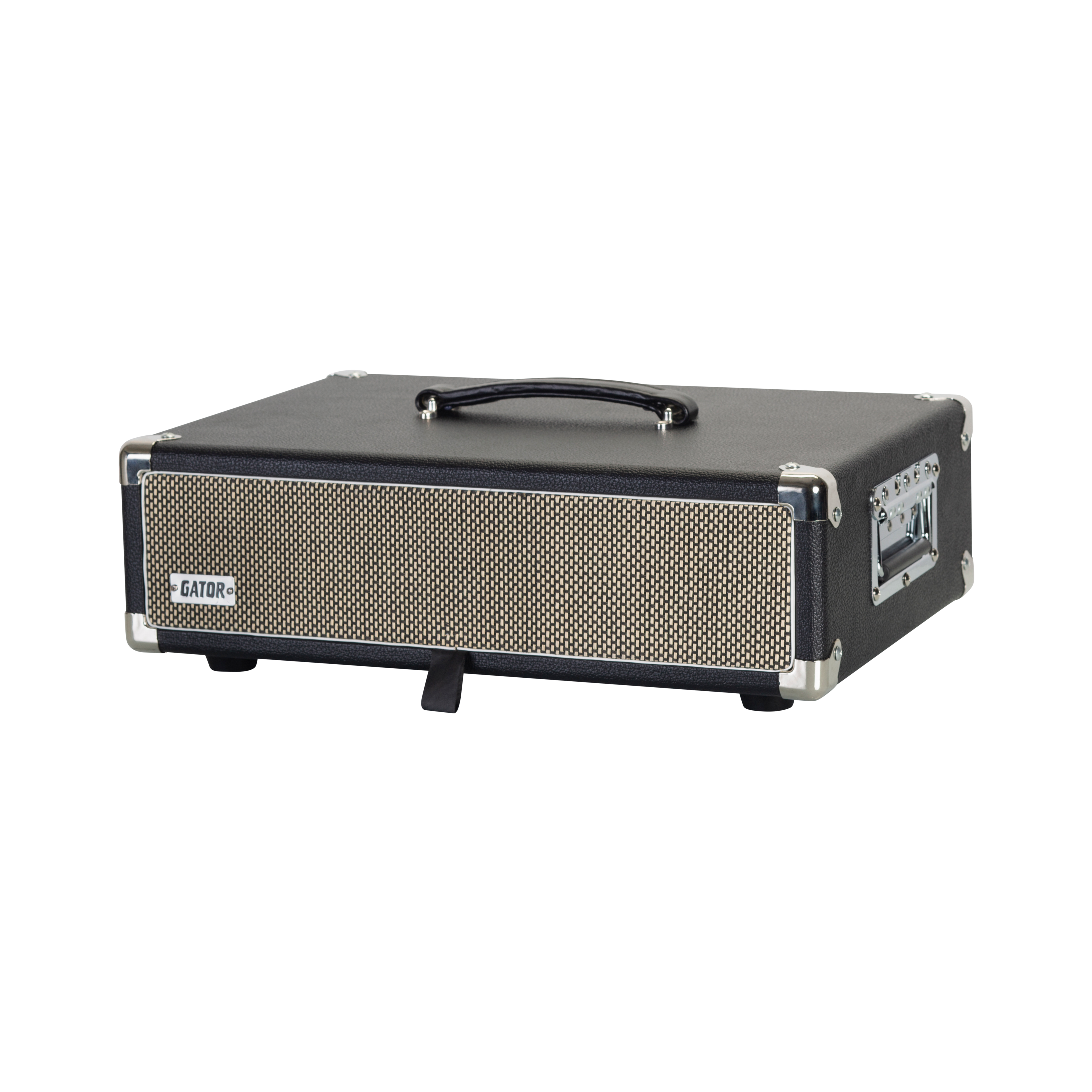 Vintage Amp Vibe Rack Case – 2U Black