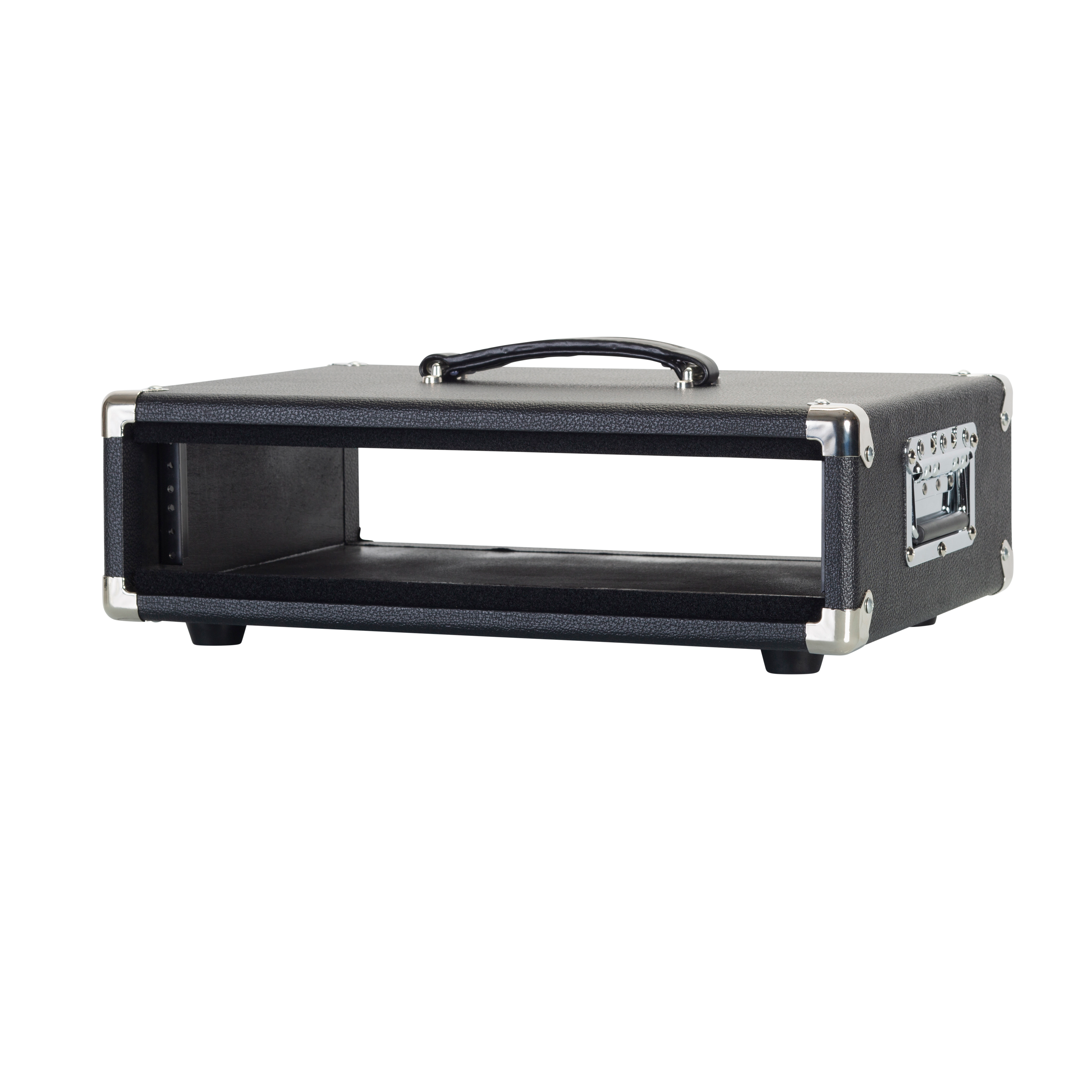 Vintage Amp Vibe Rack Case – 2U Black