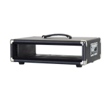 Vintage Amp Vibe Rack Case – 2U Black
