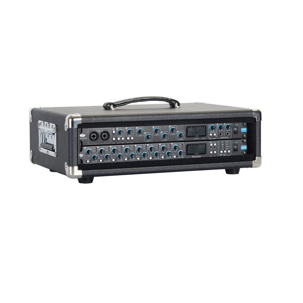 Vintage Amp Vibe Rack Case – 2U Black