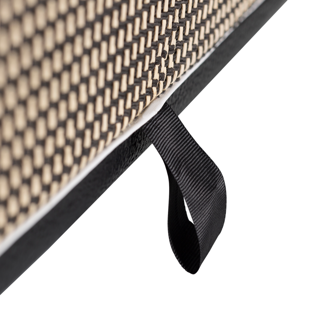 Vintage Amp Vibe Rack Case – 2U Black