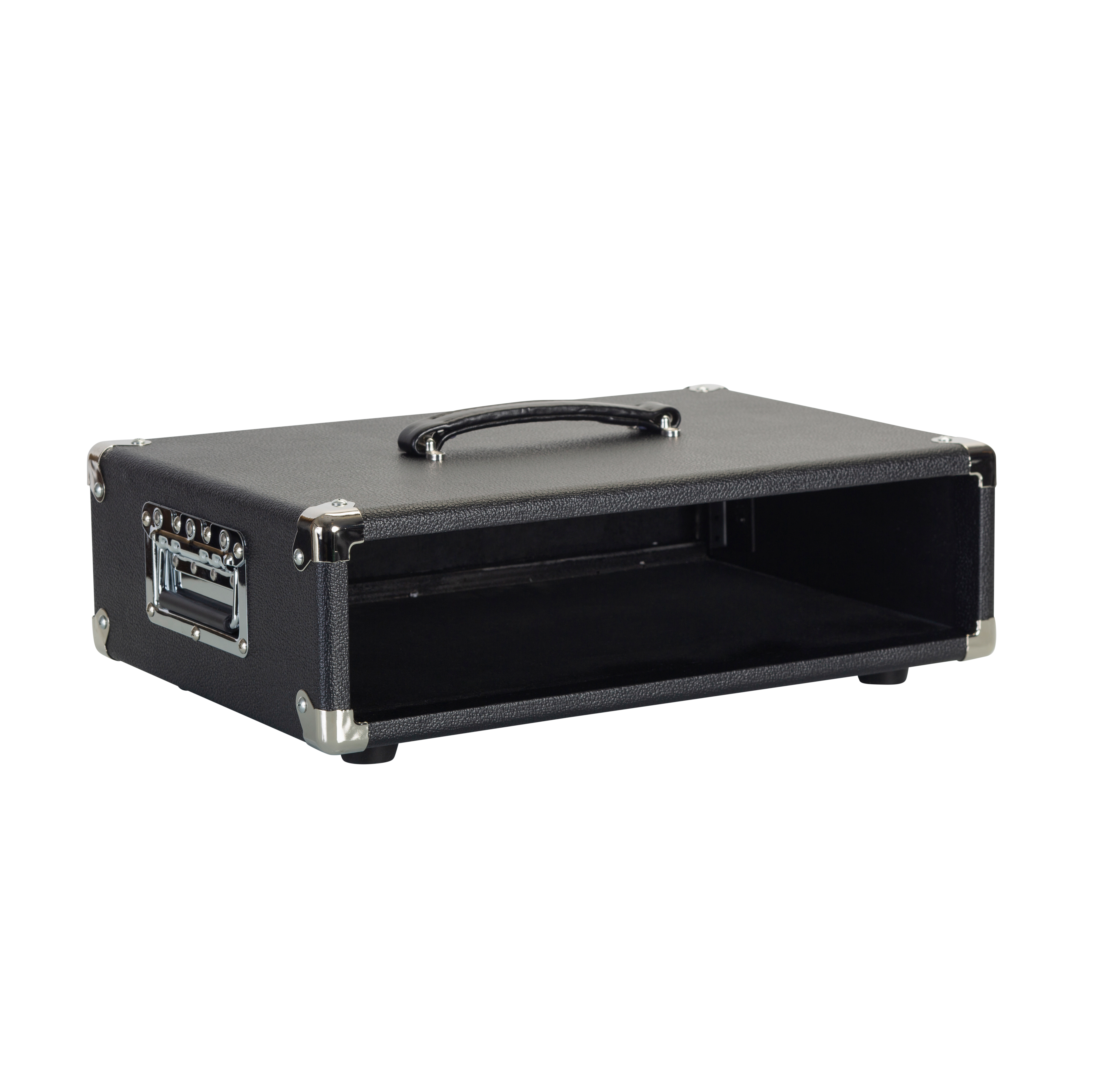 Vintage Amp Vibe Rack Case – 2U Black
