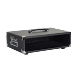Vintage Amp Vibe Rack Case – 2U Black