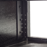 Vintage Amp Vibe Rack Case – 2U Black